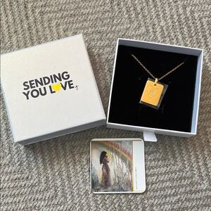 Sending you love necklace